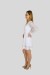 Morisa Mini Güpürlü Beyaz Abiye Elbise (0058)